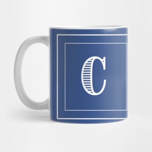 C Monogram Mug